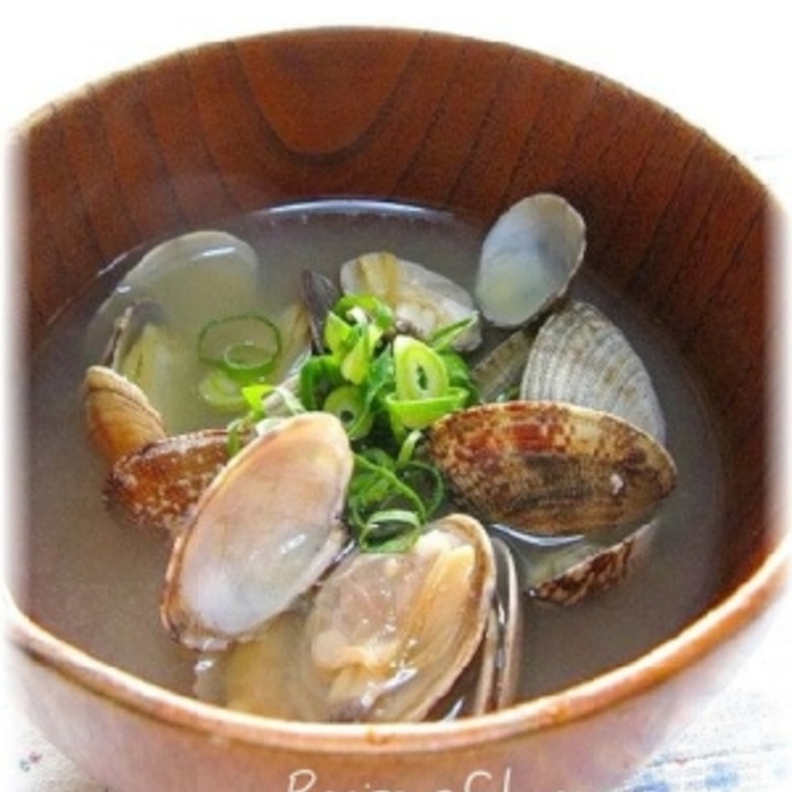 旨みたっぷり!あさりのお味噌汁☆